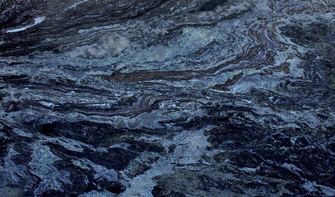 Brass Blue — natural stone slab for custom countertops and tables