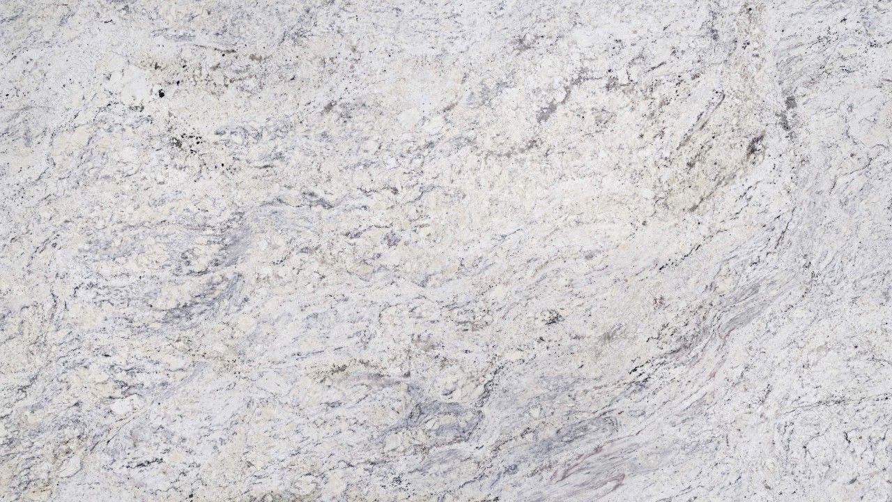 Snow White Granite — natural stone slab for custom countertops and tables