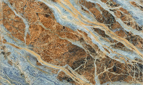Blue Fantasy — natural stone slab for custom countertops and tables