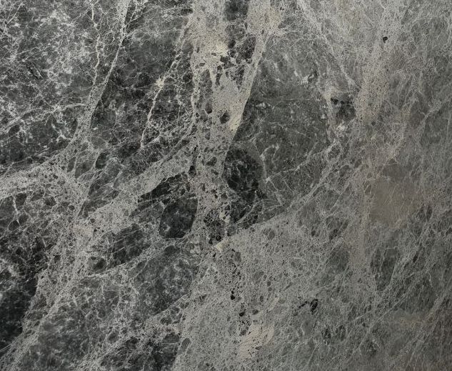 Grey Emperador — natural stone slab for custom countertops and tables