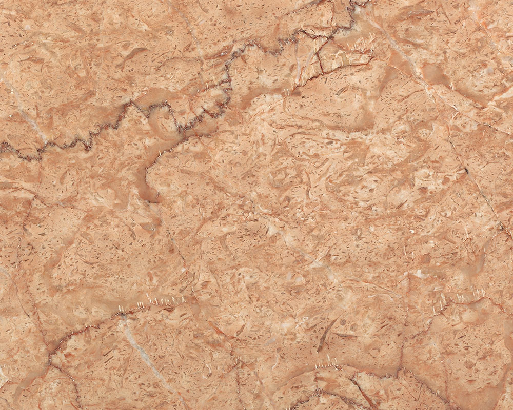 Peach Bellow — natural stone slab for custom countertops and tables