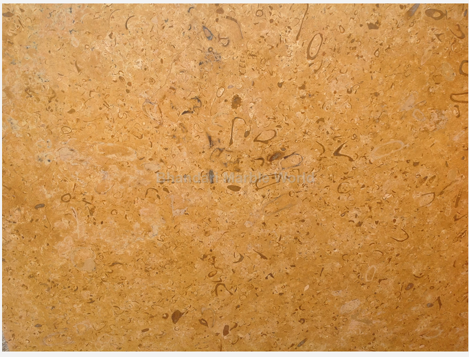 Sunny Gold — natural stone slab for custom countertops and tables